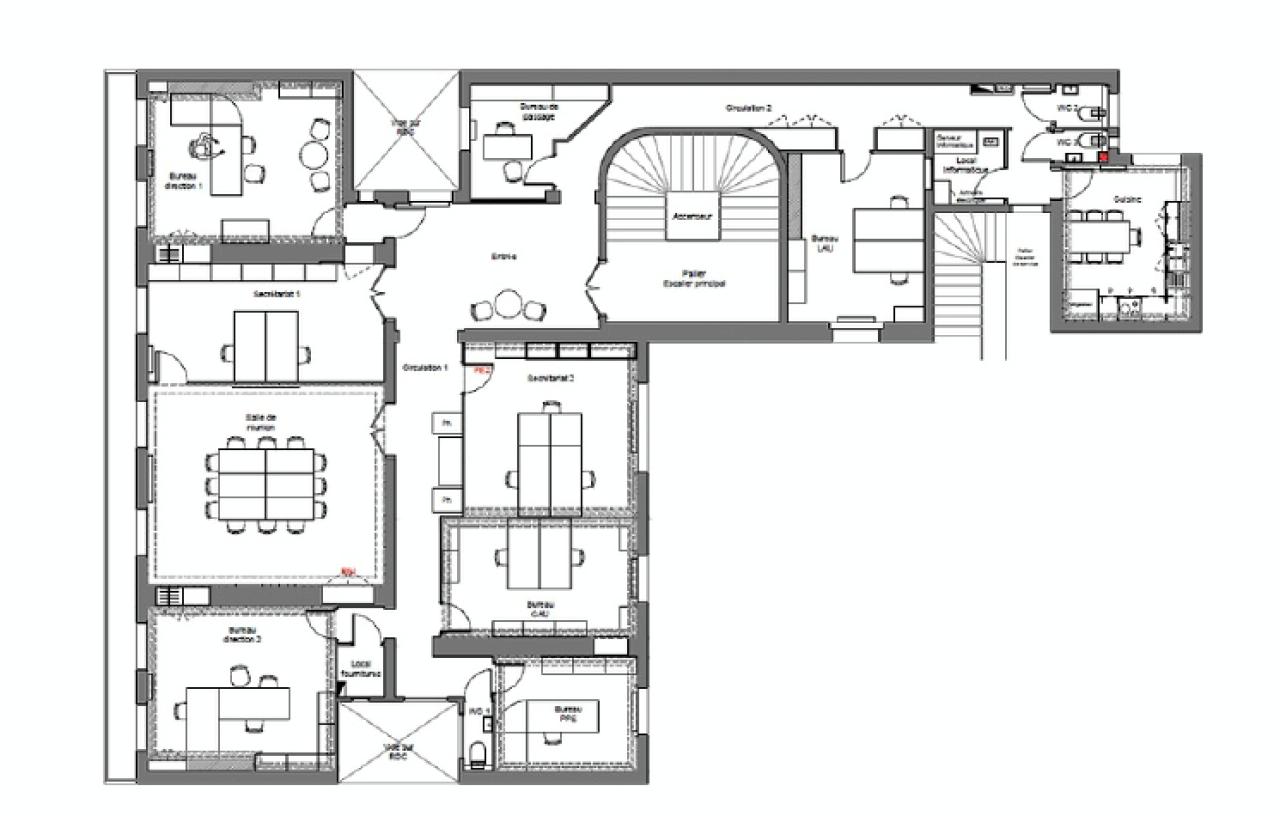 Bureau Paris 230m² Location bureau Paris OLBUR2529795 0